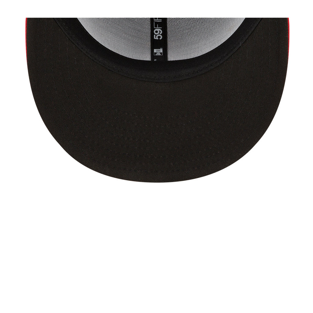 Men s Anaheim Angels New Era Navy Red Alternate On-Field 59FIFTY Fitted Hat Official Team Hat Sports Fan Cap Official NFL Team Hat Football Fan Cap
