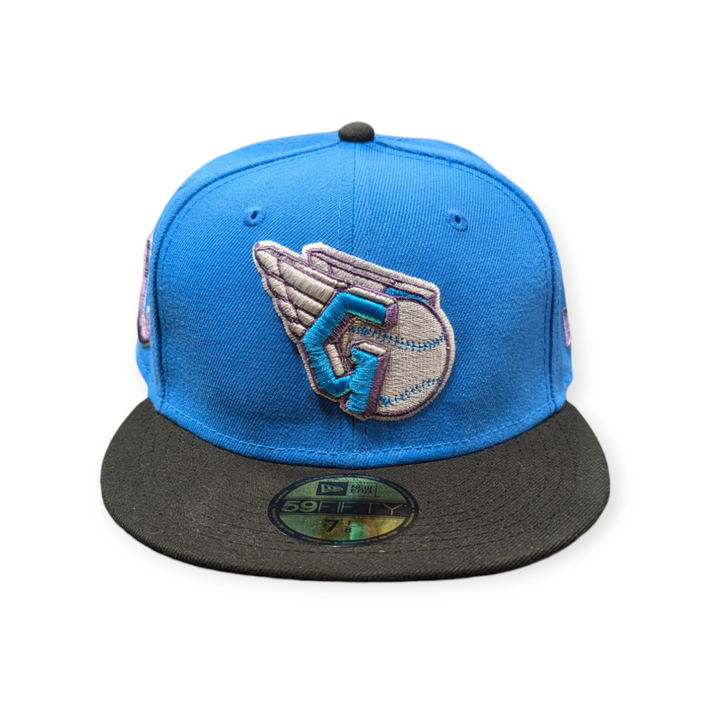 Cleveland Guardians Rock Pack NIN New Era 2 Tone 59FIFTY Fitted Hat Official Team Hat Sports Fan Cap Official NFL Team Hat Football Fan Cap
