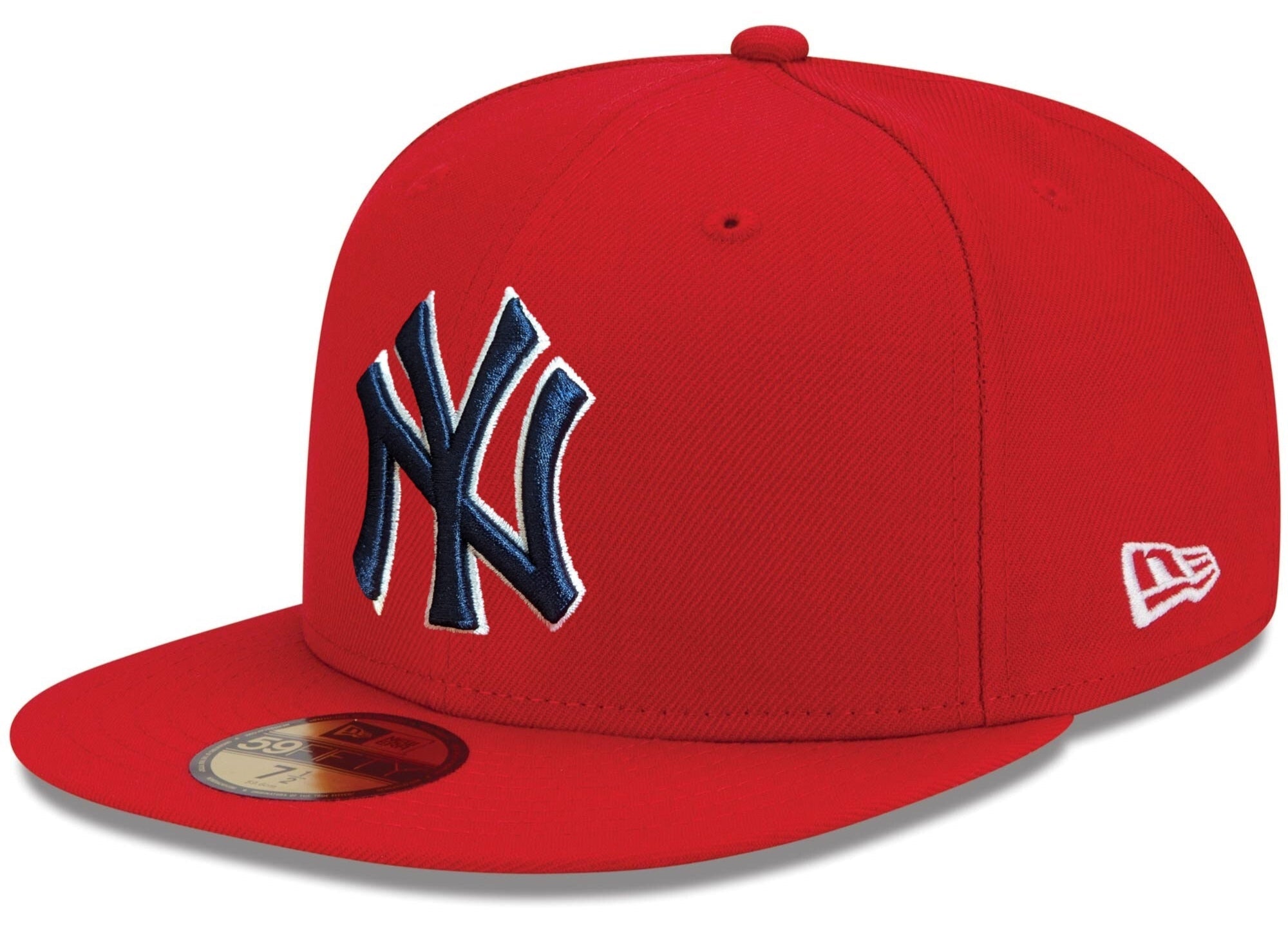 New York Yankees Red Durst 59FIFTY Fitted Hat Official Team Hat Sports Fan Cap Official NFL Team Hat Football Fan Cap