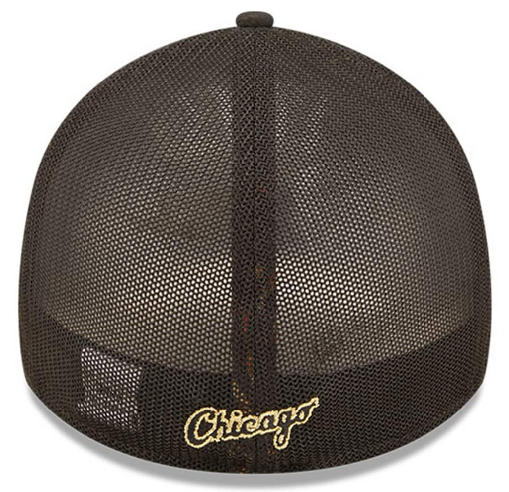 Chicago White Sox New Era 2022 All Star Game Black Gold 39THIRTY Flex Fit Hat Official Team Hat Sports Fan Cap Official NFL Team Hat Football Fan Cap