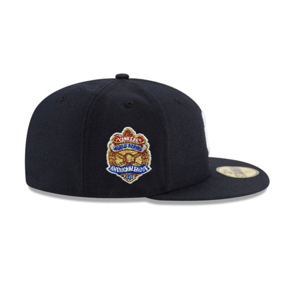 New York Yankees Navy 1927 World Series New Era 59FIFTY Fitted Hat Official Team Hat Sports Fan Cap Official NFL Team Hat Football Fan Cap