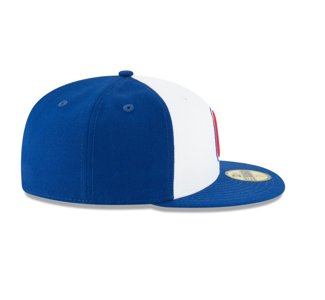 Men s Atlanta Braves Cooperstown Collection White Royal 59Fifty Fitted Hat Official Team Hat Sports Fan Cap Official NFL Team Hat Football Fan Cap