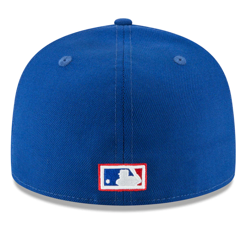 Men s Texas Rangers New Era Blue Cooperstown Collection Wool 59FIFTY Fitted Hat Official Team Hat Sports Fan Cap Official NFL Team Hat Football Fan