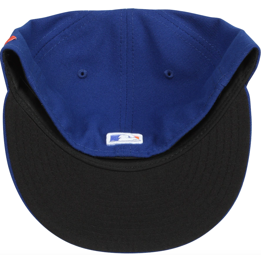 Men s New York Mets New Era Royal Authentic Collection On Field 59FIFTY Fitted Hat Official Team Hat Sports Fan Cap Official NFL Team Hat Football
