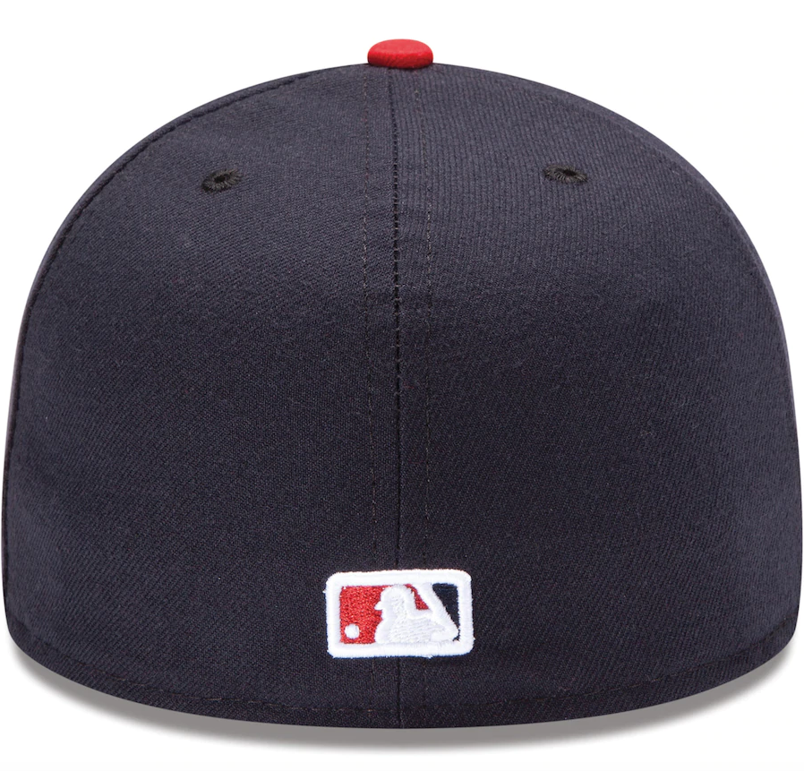 Men s Washington Nationals New Era Navy Red Alternate Authentic Collection On-Field 59FIFTY Fitted Hat Official Team Hat Sports Fan Cap Official NFL