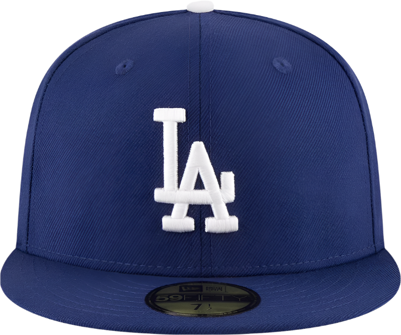 Los Angeles Dodgers New Era 1988 World Series Wool 59FIFTY Fitted Hat - Royal Blue Official Team Hat Sports Fan Cap Official NFL Team Hat Football