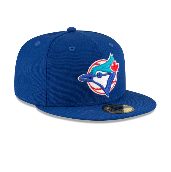 Toronto Blue Jays New Era 1993 World Series Wool 59FIFTY Fitted Hat - Royal Blue Official Team Hat Sports Fan Cap Official NFL Team Hat Football Fan