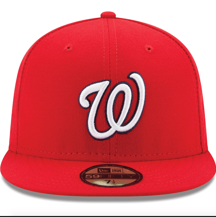 Men s Washington Nationals New Era Red Game Authentic Collection On-Field 59FIFTY Fitted Hat Official Team Hat Sports Fan Cap Official NFL Team Hat