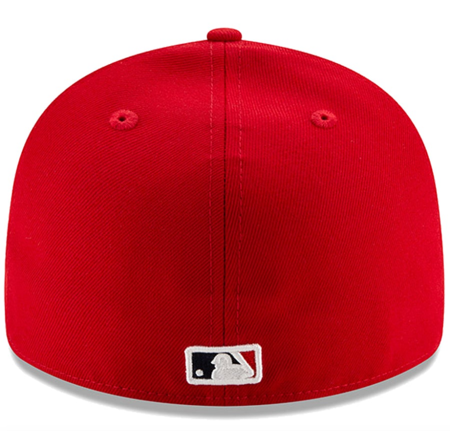 Men s St Louis Cardinals New Era Red Low Profile Authentic Collection On-Field 59FIFTY Fitted Hat Official Team Hat Sports Fan Cap Official NFL Team