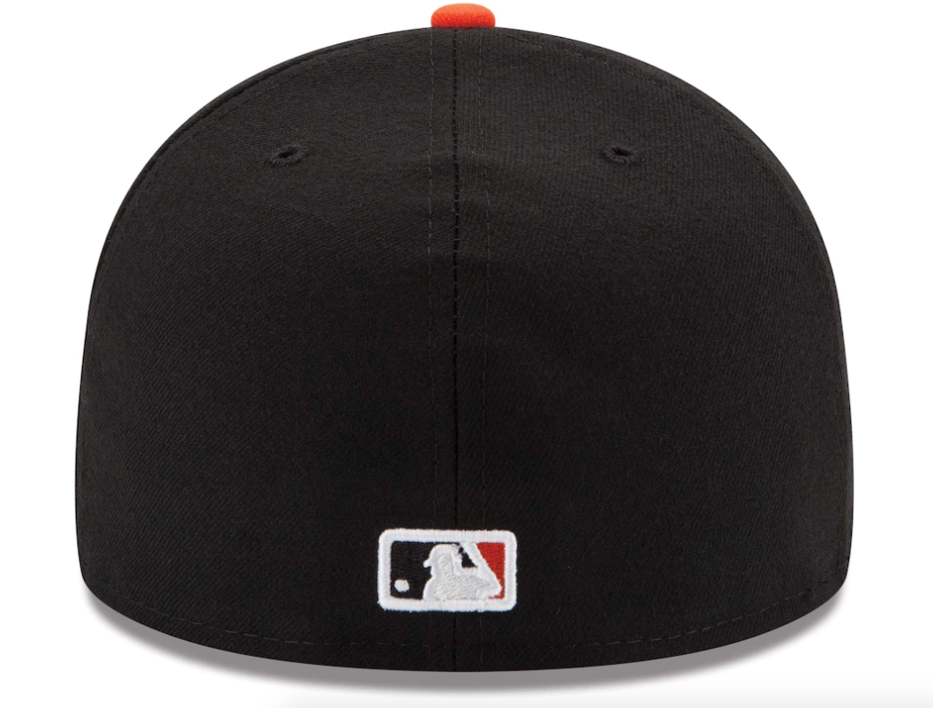 Men s Baltimore Orioles New Era White Orange Home Authentic Collection On-Field 59FIFTY Fitted Hat Official Team Hat Sports Fan Cap Official NFL Team