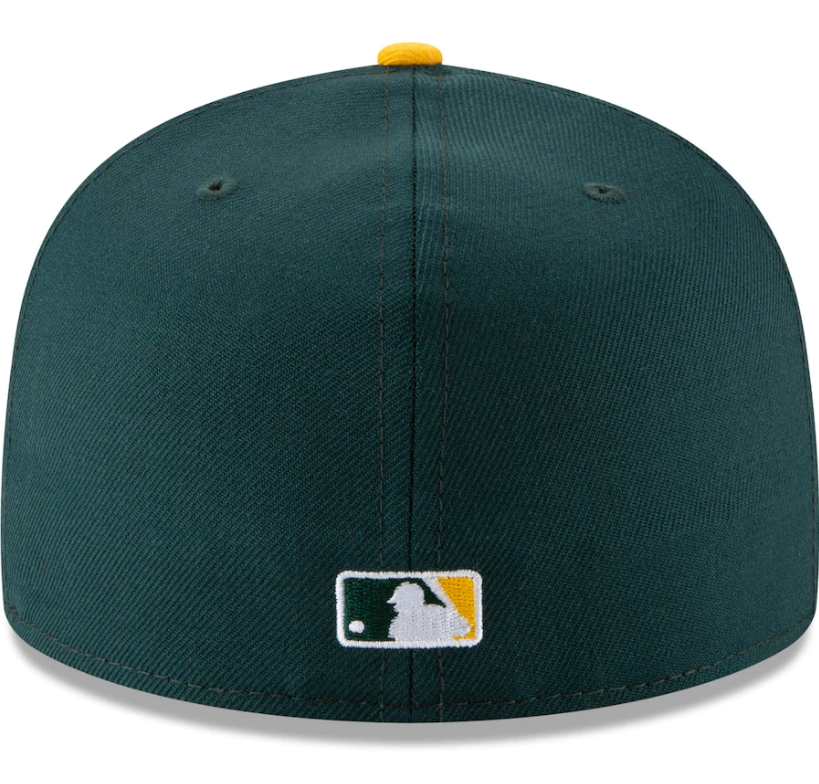Oakland Athletics New Era 1989 World Series Wool 59FIFTY Fitted Hat - Green Official Team Hat Sports Fan Cap Official NFL Team Hat Football Fan Cap