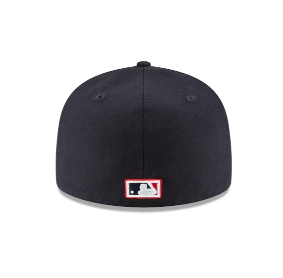 Men s California Angels New Era Navy 1971 Cooperstown Collection Wool 59FIFTY Fitted Hat Official Team Hat Sports Fan Cap Official NFL Team Hat