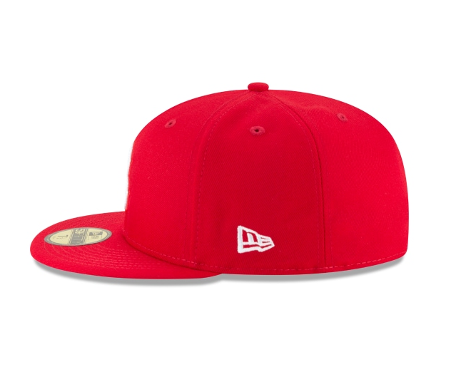 Men s Boston Red Sox New Era Red 59FIFTY Hat Official Team Hat Sports Fan Cap Official NFL Team Hat Football Fan Cap