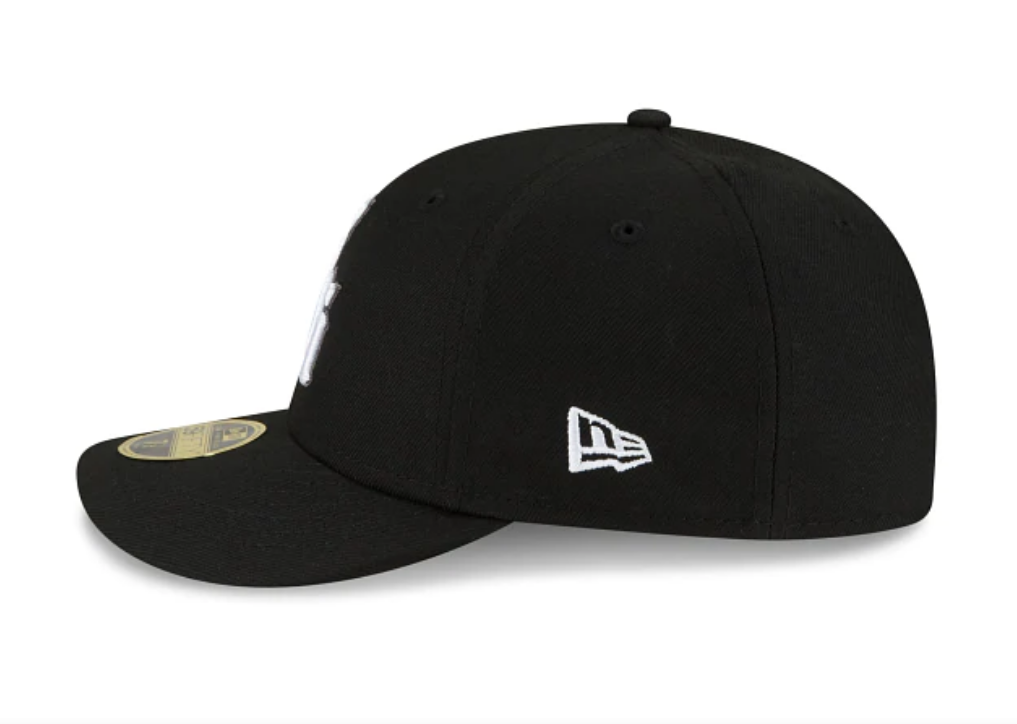 Chicago White Sox New Era Black City Connect Low Profile 59FIFTY Fitted Hat Official Team Hat Sports Fan Cap Official NFL Team Hat Football Fan Cap