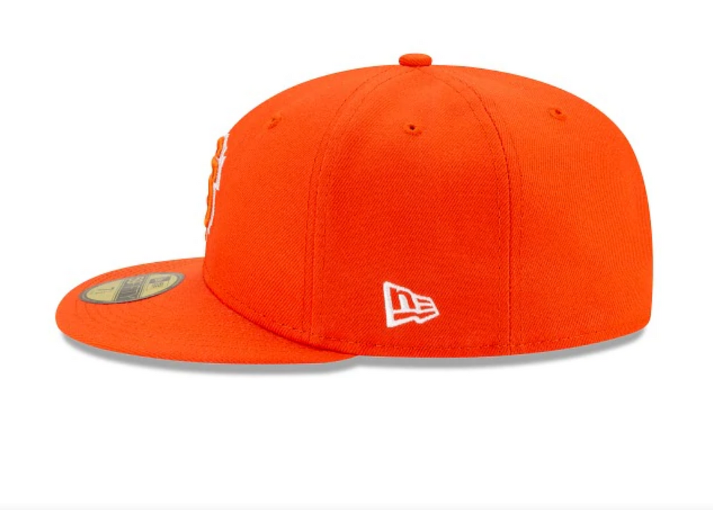 Men s San Francisco Giants New Era Orange City Connect 59FIFTY Fitted Hat Official Team Hat Sports Fan Cap Official NFL Team Hat Football Fan Cap