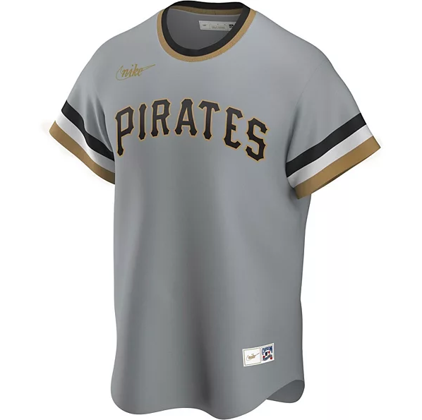 Men s Pittsburgh Pirates Roberto Clemente Nike Road Gray Replica Jersey Official Team Jersey Sports Fan Apparel Official NFL Team Jersey Football Fan