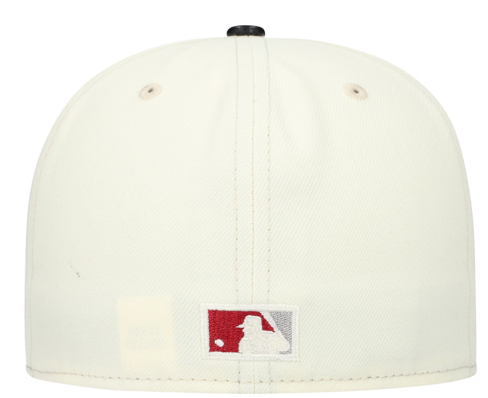Philadelphia Phillies Cooperstown Collection Cream Black Leather Visor New Era 59FIFTY Fitted Hat Official Team Hat Sports Fan Cap Official NFL Team