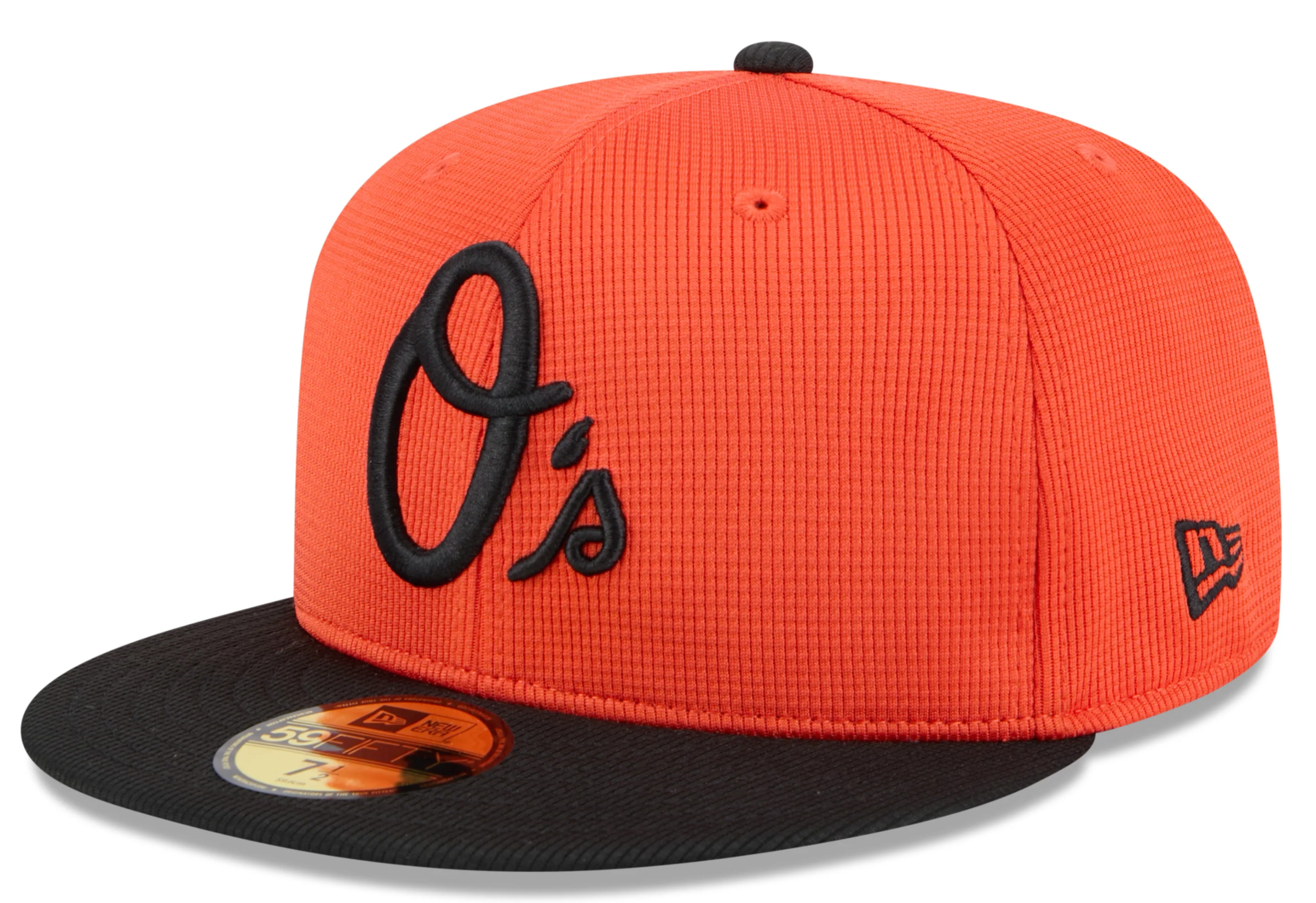 Baltimore Orioles New Era Orange 2025 Spring Training 59FIFTY Fitted Hat Official Team Hat Sports Fan Cap Official NFL Team Hat Football Fan Cap