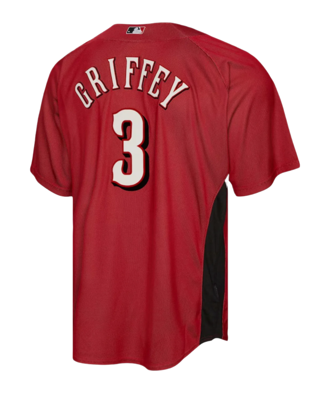 Men s Cincinnati Reds Ken Griffey Jr Mitchell And Ness 2007 Red Cooperstown Collection Batting Practice Jersey Official Team Jersey Sports Fan