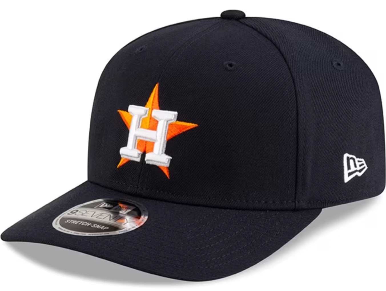Houston Astros Navy New Era Player Replica 9SEVENTY Stretch Snap Adjustable Hat Official Team Hat Sports Fan Cap Official NFL Team Hat Football Fan
