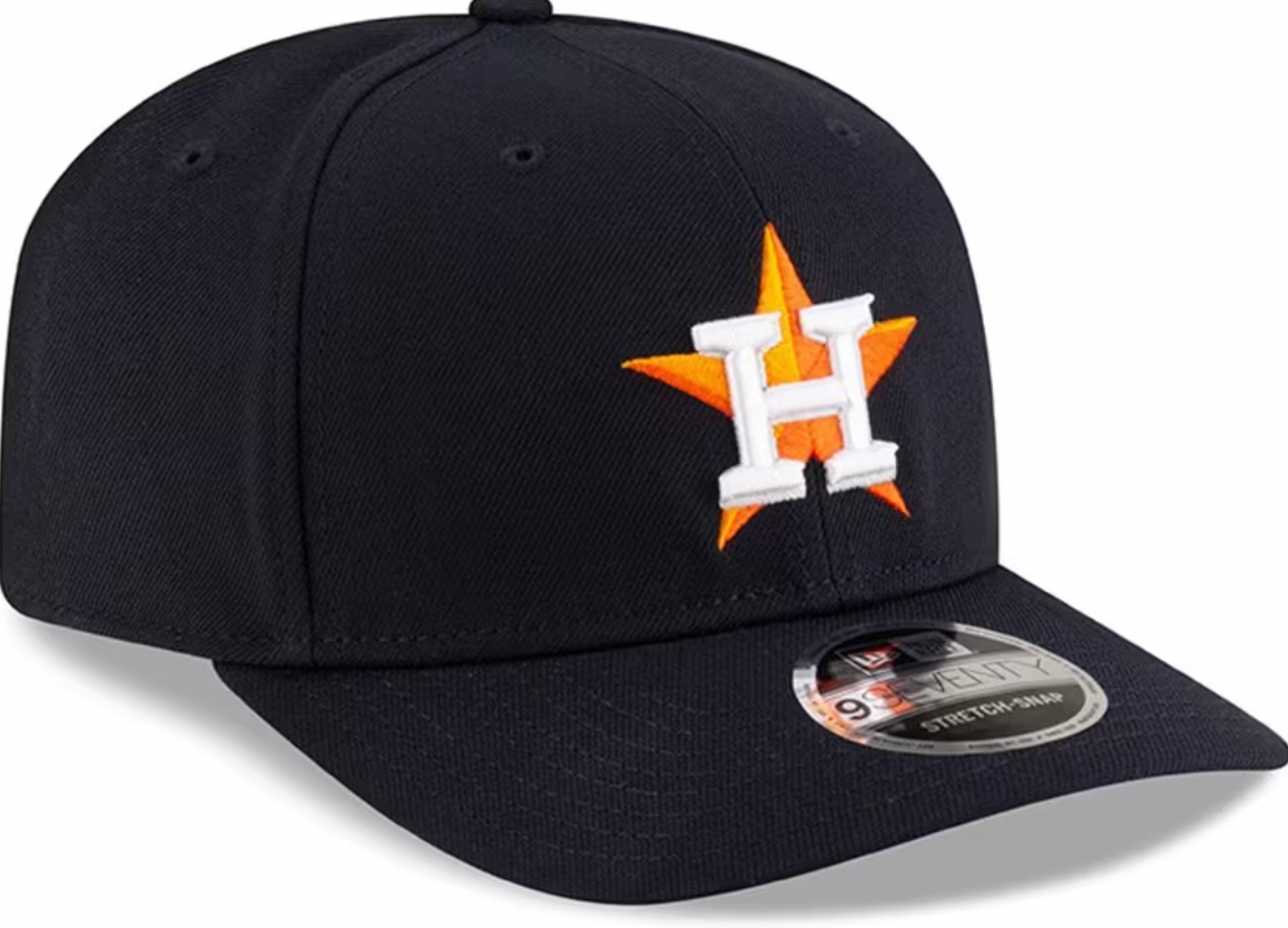 Houston Astros Navy New Era Player Replica 9SEVENTY Stretch Snap Adjustable Hat Official Team Hat Sports Fan Cap Official NFL Team Hat Football Fan
