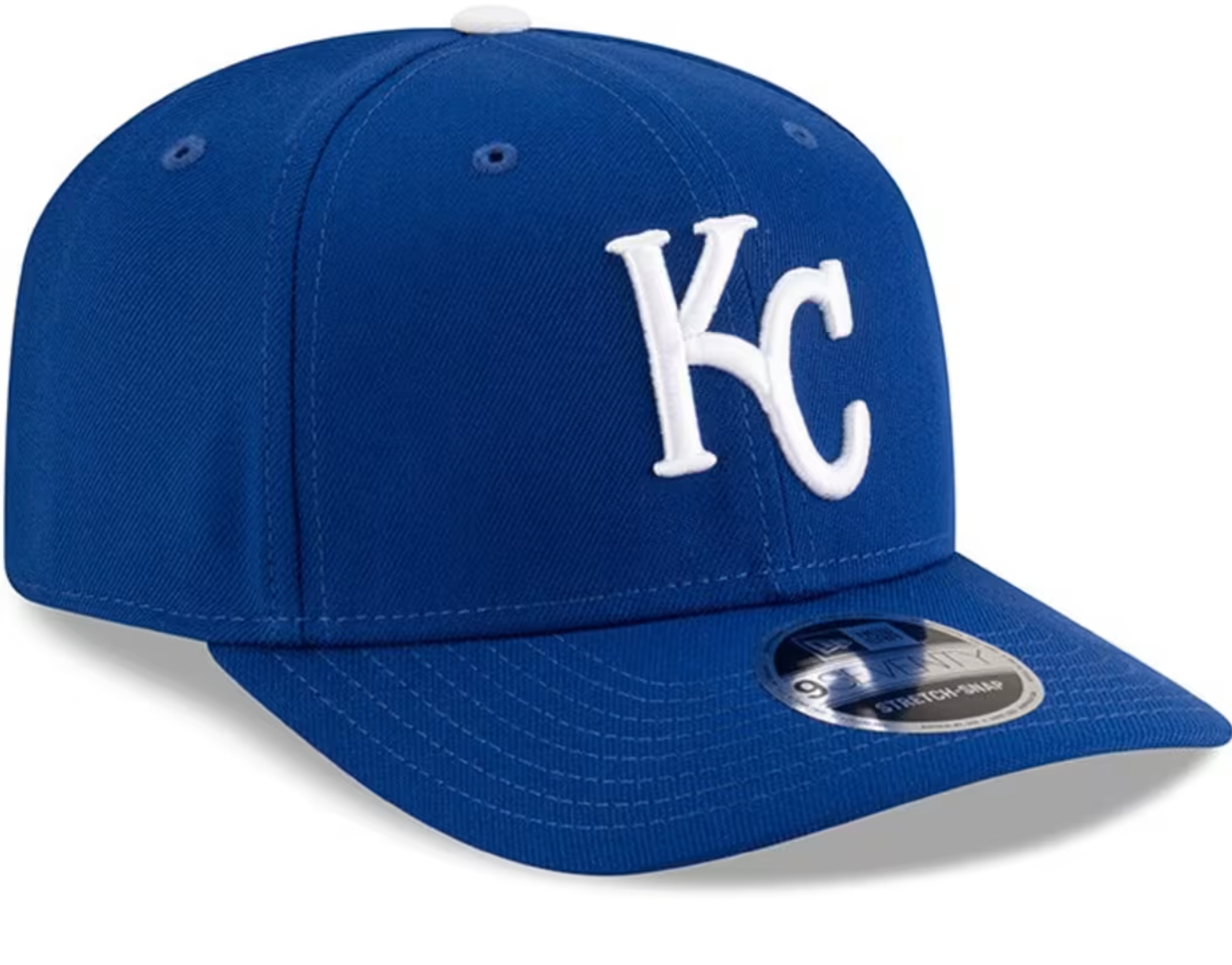 Kansas City Royals Blue New Era Player Replica 9SEVENTY Stretch Snap Adjustable Hat Official Team Hat Sports Fan Cap Official NFL Team Hat Football
