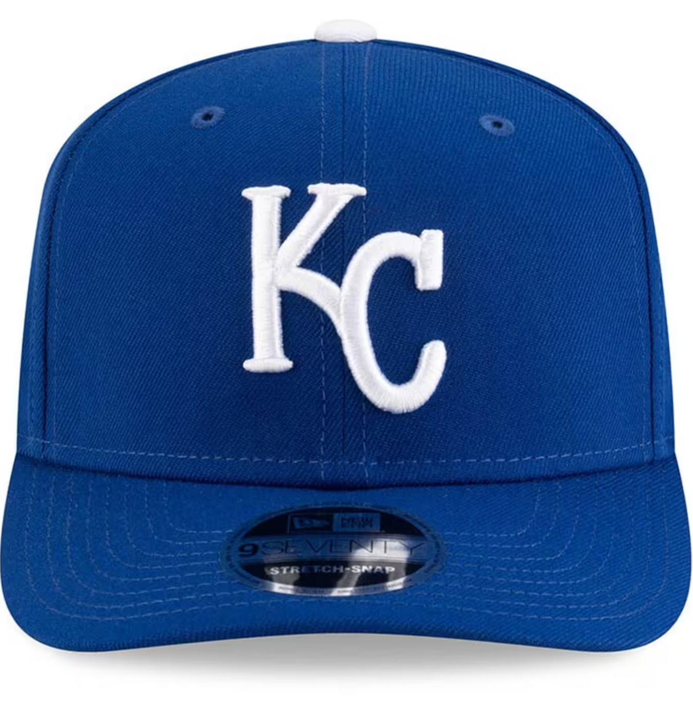 Kansas City Royals Blue New Era Player Replica 9SEVENTY Stretch Snap Adjustable Hat Official Team Hat Sports Fan Cap Official NFL Team Hat Football
