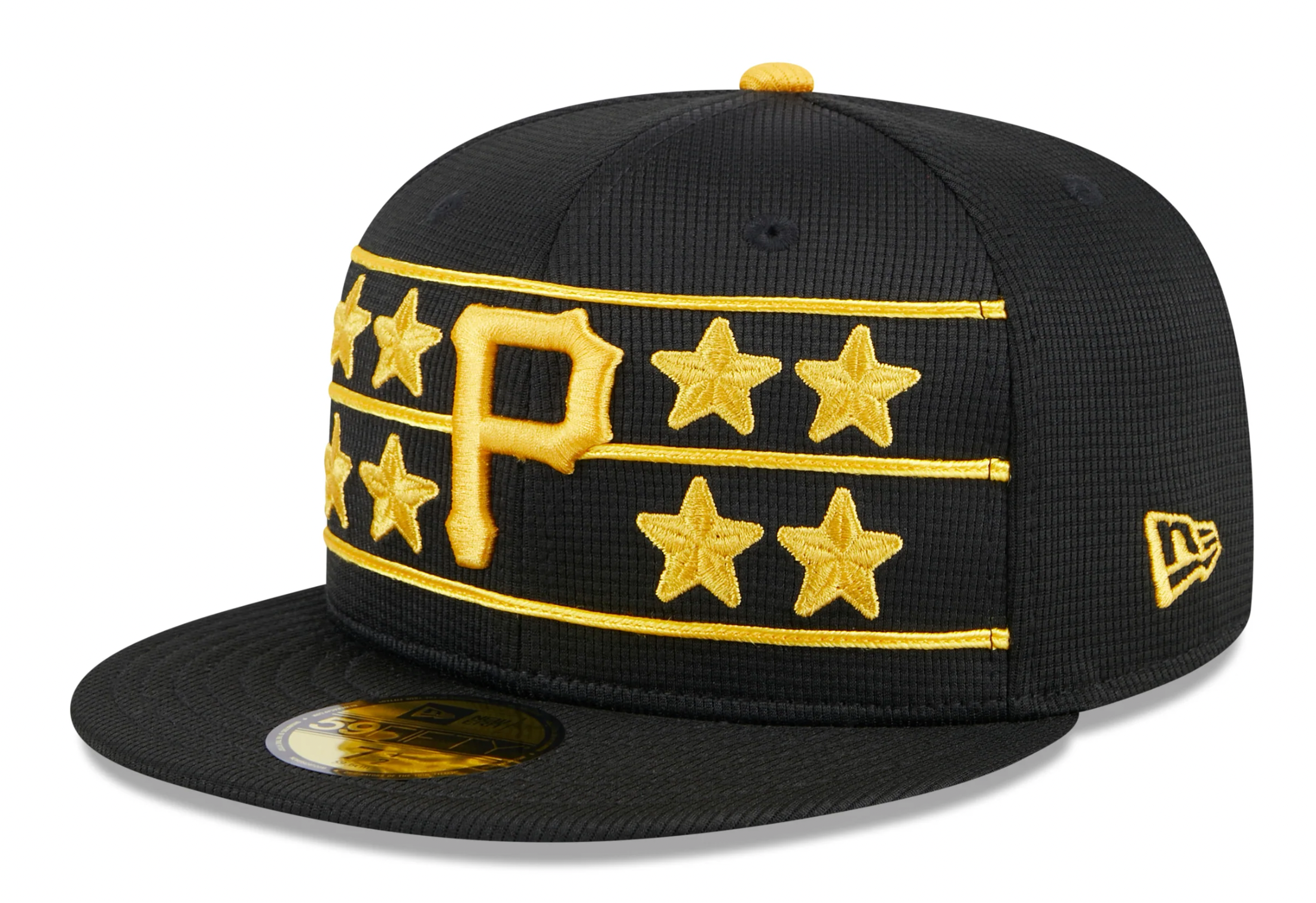 Men s Pittsburgh Pirates New Era Black 2024 Batting Practice 59FIFTY Fitted Hat Official Team Hat Sports Fan Cap Official NFL Team Hat Football Fan
