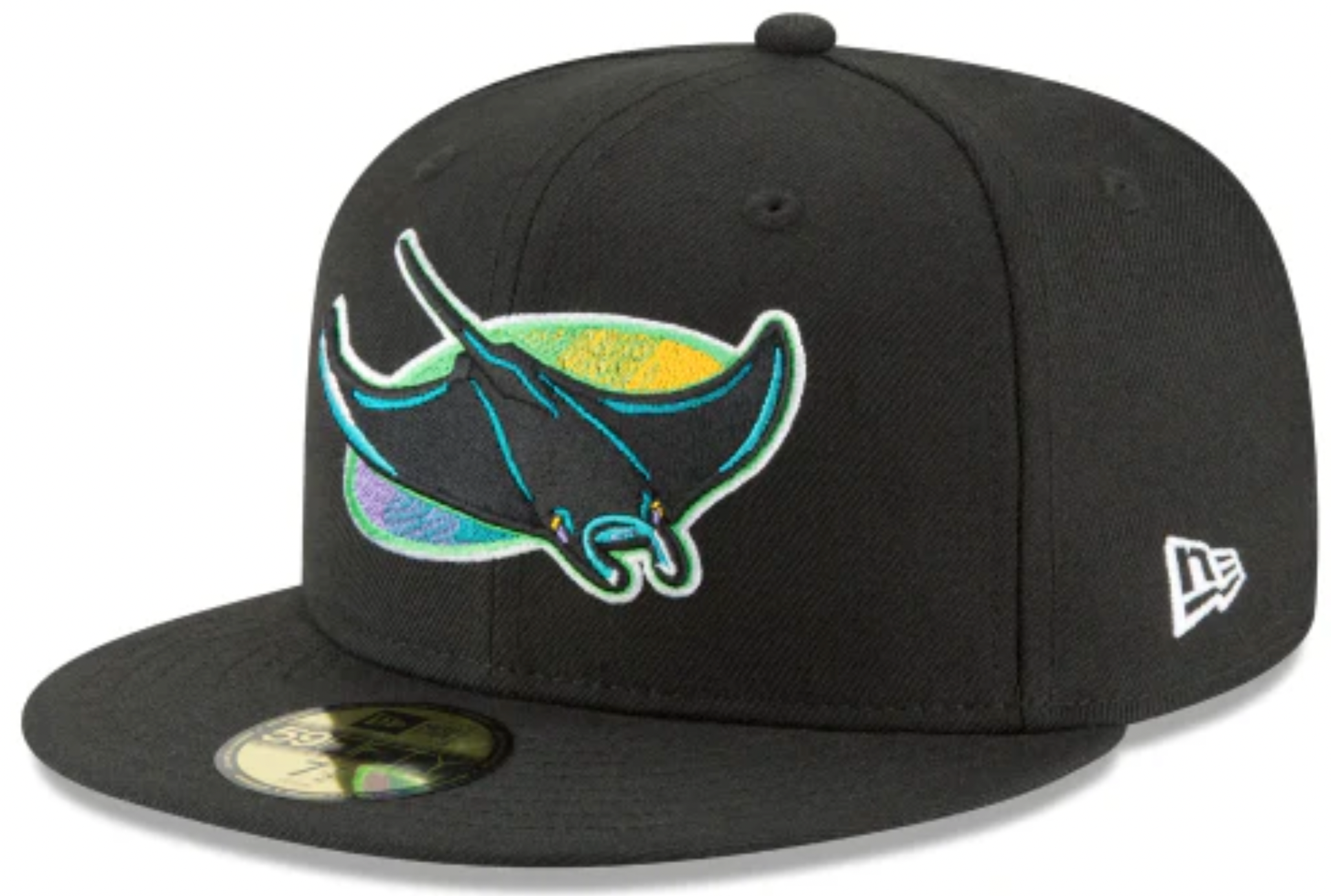 Men s Tampa Bay Devil Rays 1998 Cooperstown Collection Black 59Fifty Fitted Hat Official Team Hat Sports Fan Cap Official NFL Team Hat Football Fan