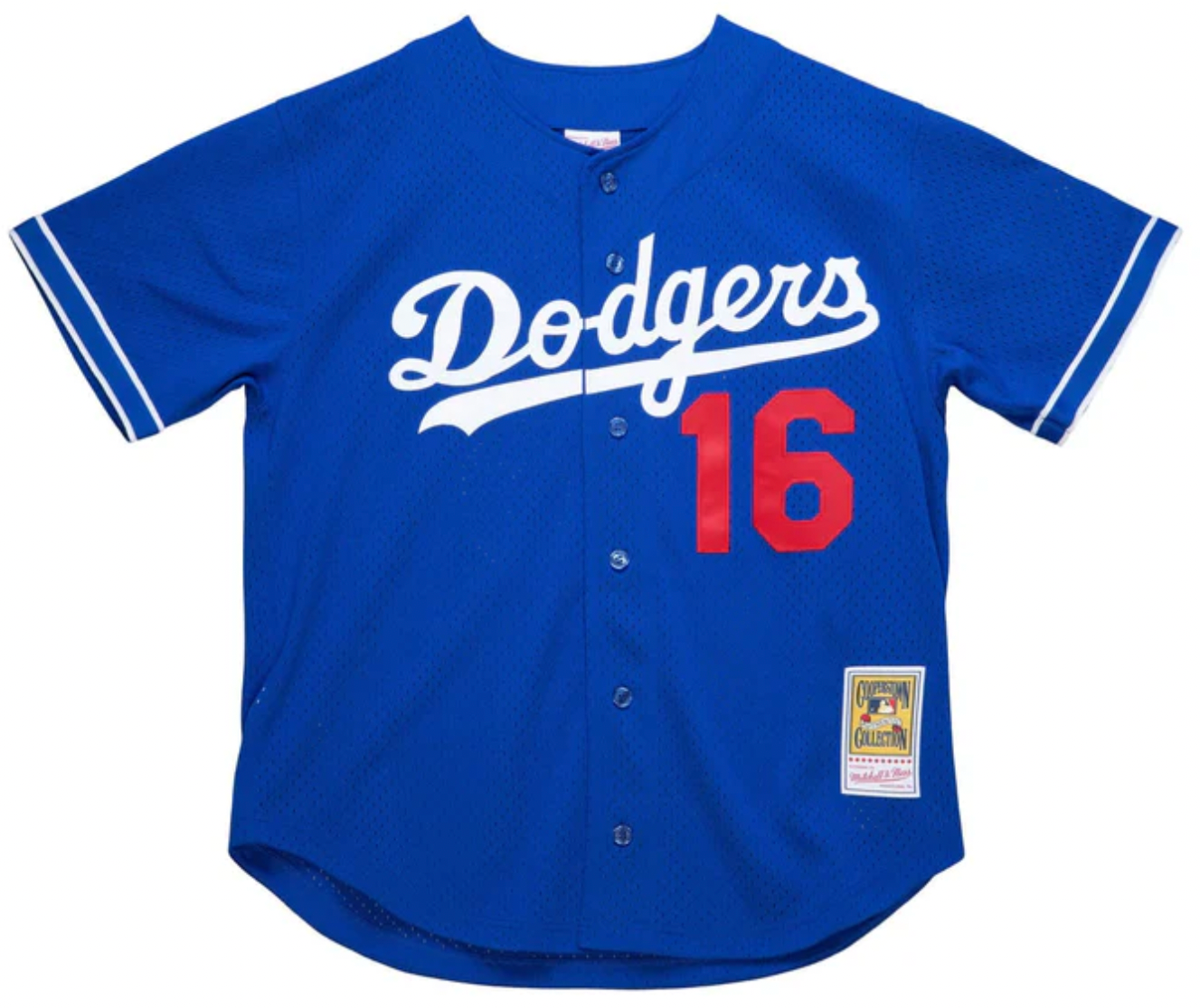 Men s Los Angeles Dodgers Hideo Nomo Mitchell And Ness Royal Cooperstown Collection Mesh Batting Practice Jersey Official Team Jersey Sports Fan