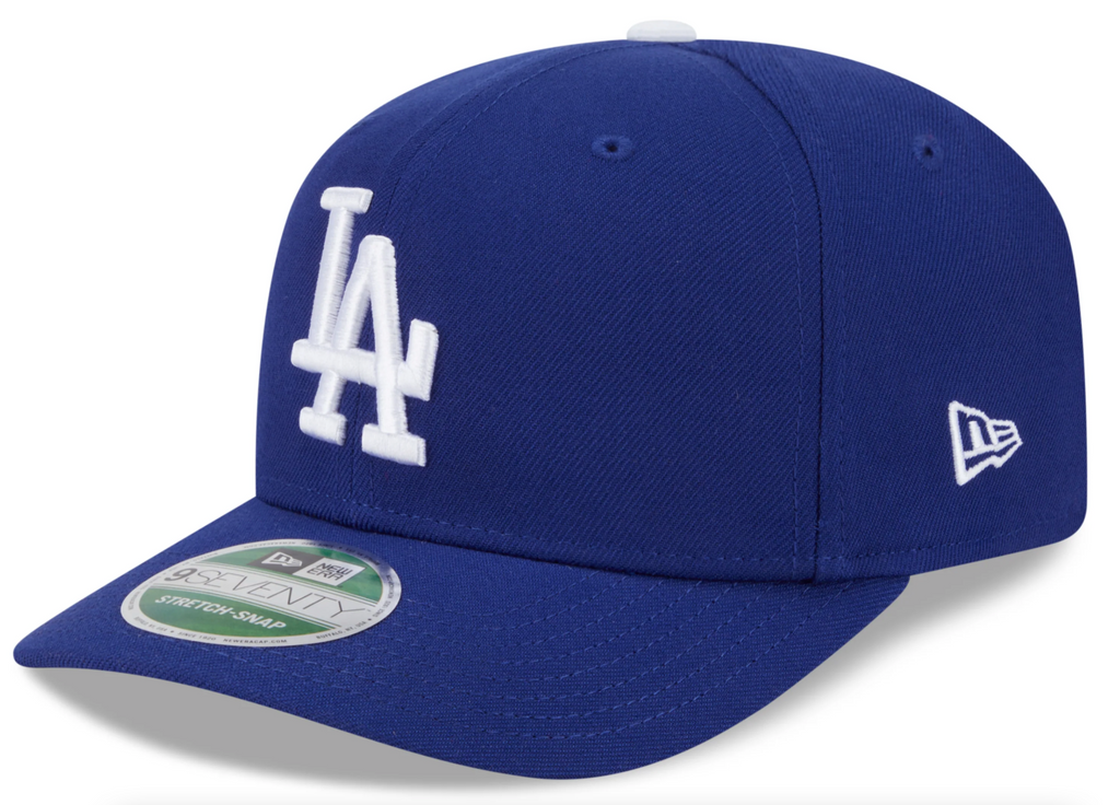 Los Angeles Dodgers Royal Blue New Era Player Replica 9SEVENTY Stretch Snap Adjustable Hat Official Team Hat Sports Fan Cap Official NFL Team Hat