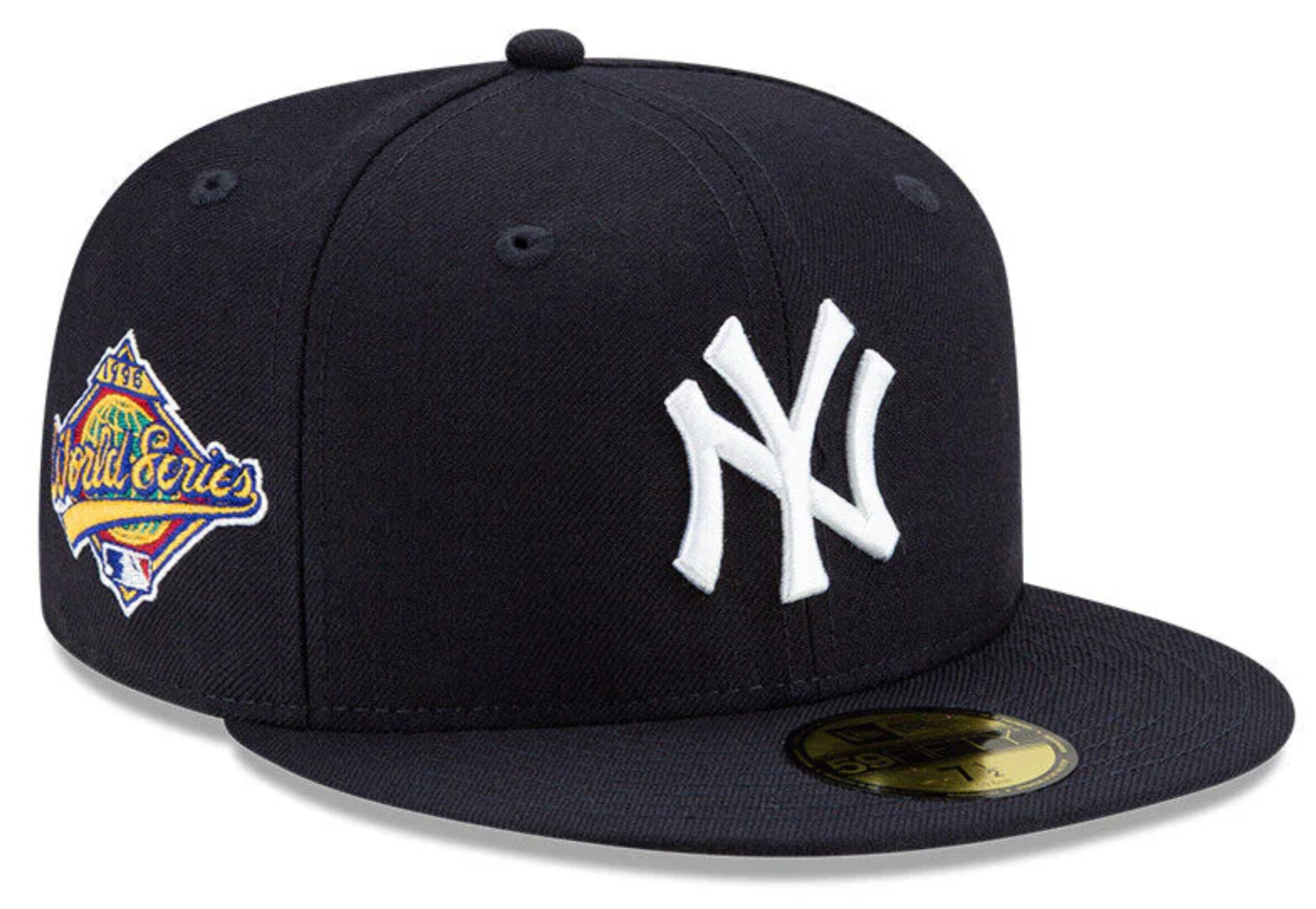 New York Yankees Navy Classic 1996 World Series New Era 59Fifty Fitted Hat Official Team Hat Sports Fan Cap Official NFL Team Hat Football Fan Cap