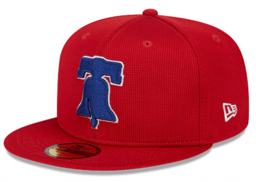 Philadelphia Phillies New Era Red 2025 Spring Training 59FIFTY Fitted Hat Official Team Hat Sports Fan Cap Official NFL Team Hat Football Fan Cap