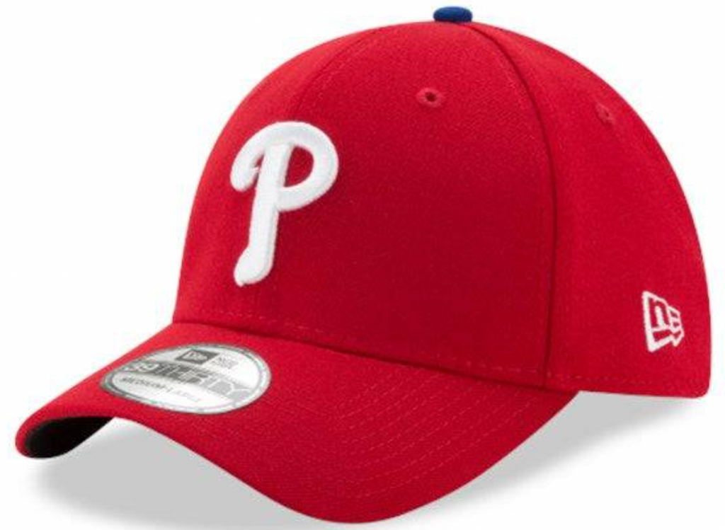 Mens MLB New Era Philadelphia Phillies Team Classic 39THIRTY Flex Fit Hat Official Team Hat Sports Fan Cap Official NFL Team Hat Football Fan Cap