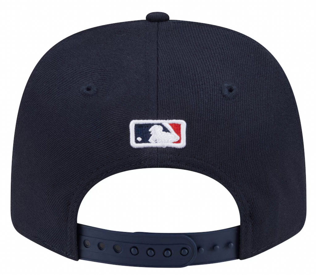 Minnesota Twins Navy New Era Player Replica 9SEVENTY Stretch Snap Adjustable Hat Official Team Hat Sports Fan Cap Official NFL Team Hat Football Fan