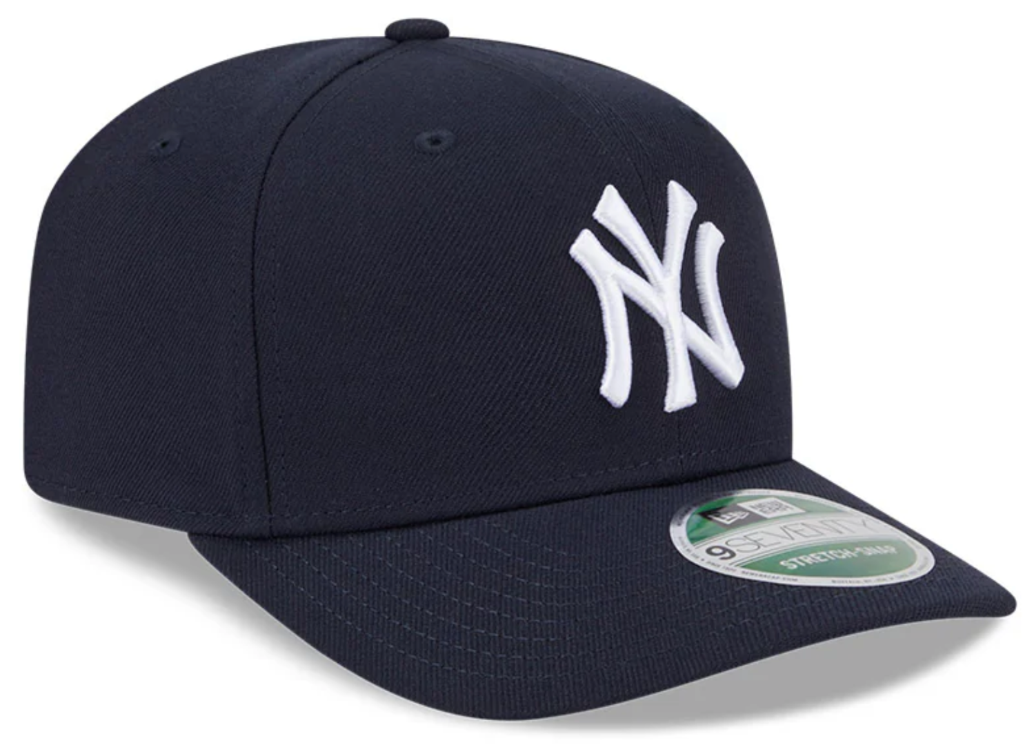 New York Yankes Navy New Era Player Replica 9SEVENTY Stretch Snap Adjustable Hat Official Team Hat Sports Fan Cap Official NFL Team Hat Football Fan