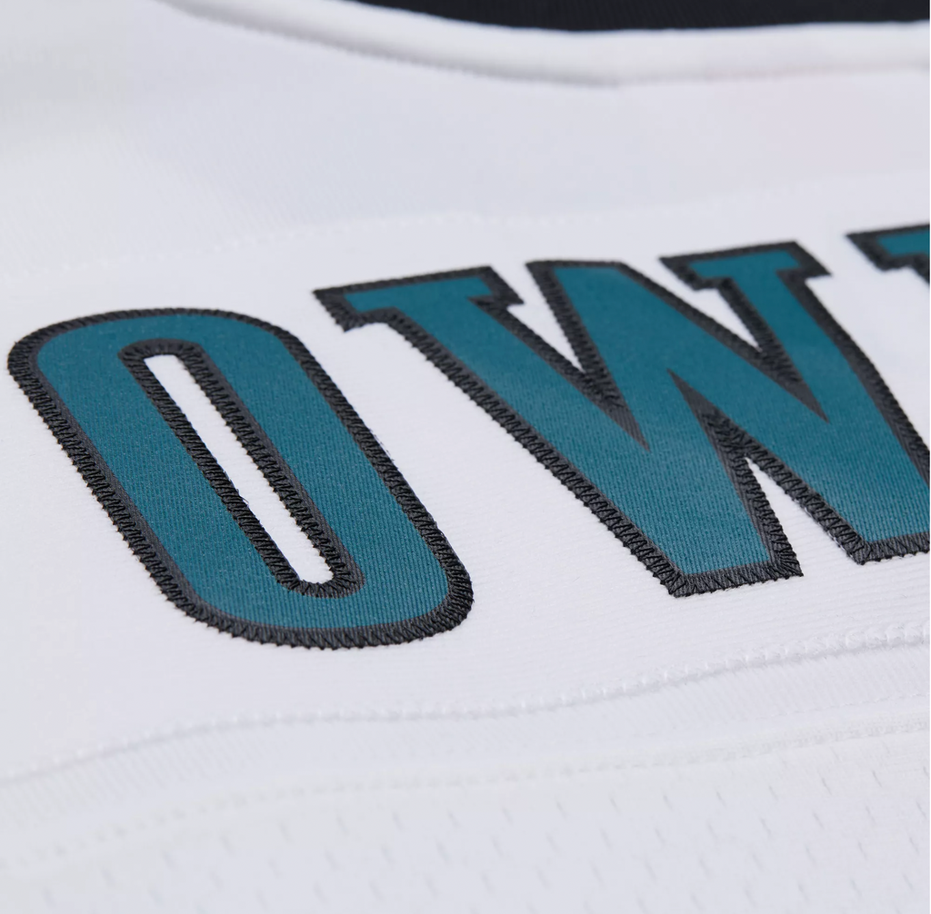 Men's Terrell Owens Philadelphia Eagles 2004 White Mitchell & Ness Legacy Replica Jersey