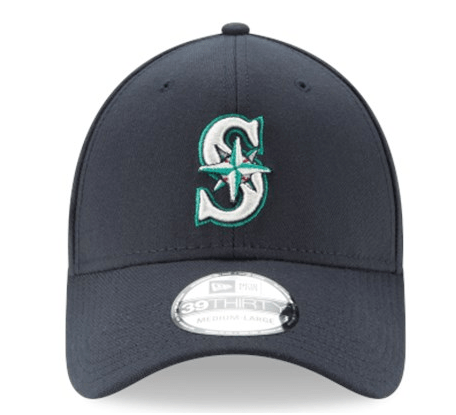 New Era Men s Seattle Mariners 39Thirty Classic Navy Stretch Fit Hat Official Team Hat Sports Fan Cap Official NFL Team Hat Football Fan Cap