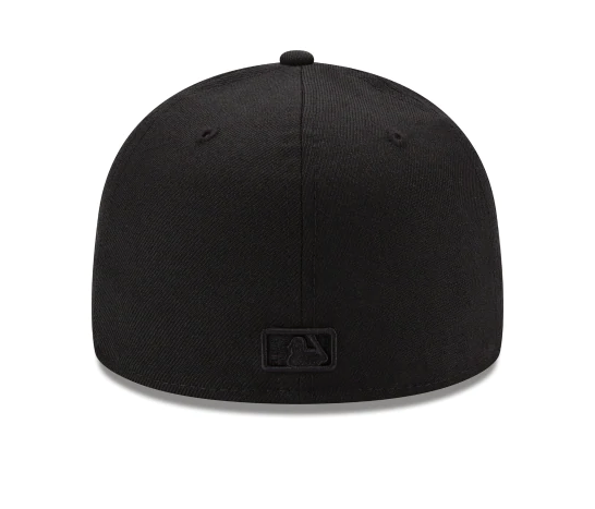 Los Angeles Dodgers Tonal Black On Black 59Fifty Fitted Hat Official Team Hat Sports Fan Cap Official NFL Team Hat Football Fan Cap