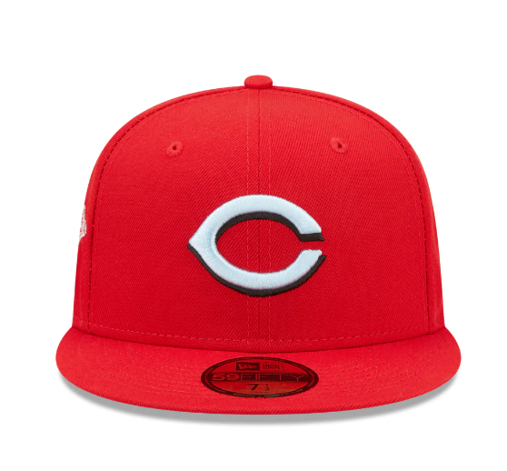 Cincinnati Reds Classic 1990 World Series Red New Era 59Fifty Fitted Hat Official Team Hat Sports Fan Cap Official NFL Team Hat Football Fan Cap
