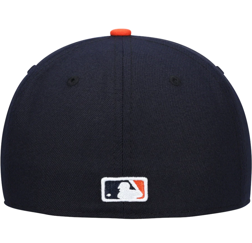 Men s Detroit Tigers New Era Navy Road Authentic Collection On-Field Logo 59FIFTY Fitted Hat Official Team Hat Sports Fan Cap Official NFL Team Hat