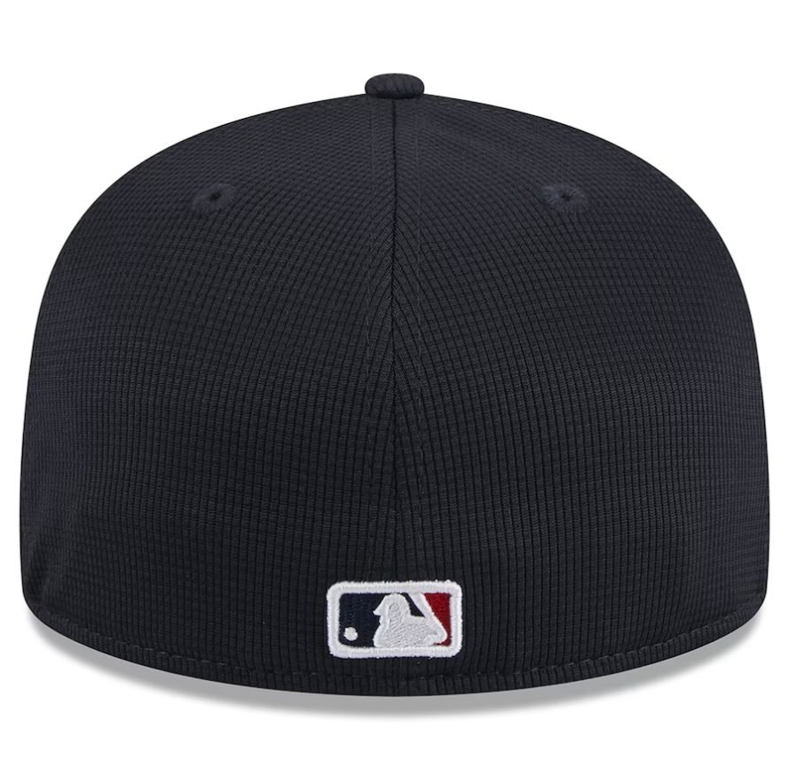 Men s Atlanta Braves New Era White 2024 Batting Practice 59FIFTY Fitted Hat Official Team Hat Sports Fan Cap Official NFL Team Hat Football Fan Cap