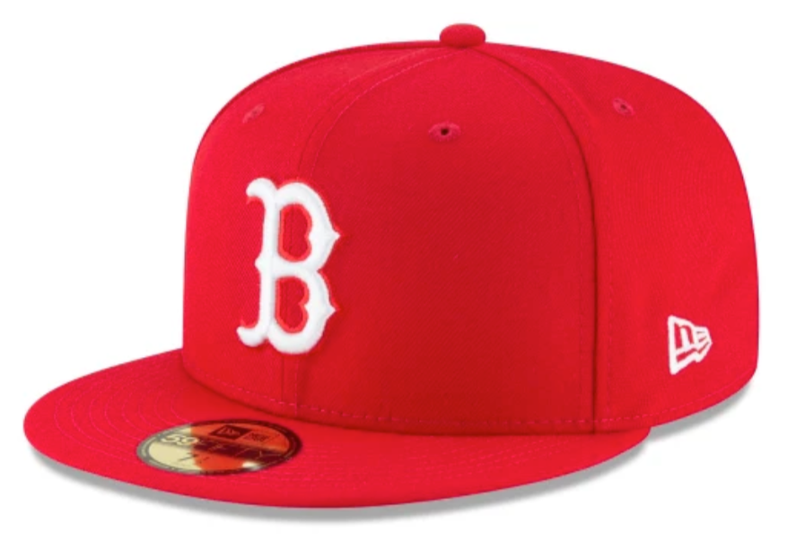 Men s Boston Red Sox New Era Red 59FIFTY Hat Official Team Hat Sports Fan Cap Official NFL Team Hat Football Fan Cap