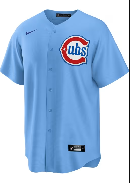 Men s Shota Imanaga 18 Chicago Cubs Nike Light Blue 2nd Alternate Replica Jersey Official Team Jersey Sports Fan Apparel Official NFL Team Jersey