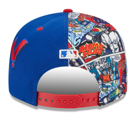 Chicago Cubs New Era 2025 Diamond Hero Royal Red 9FIFTY Snapback Hat Official Team Hat Sports Fan Cap Official NFL Team Hat Football Fan Cap