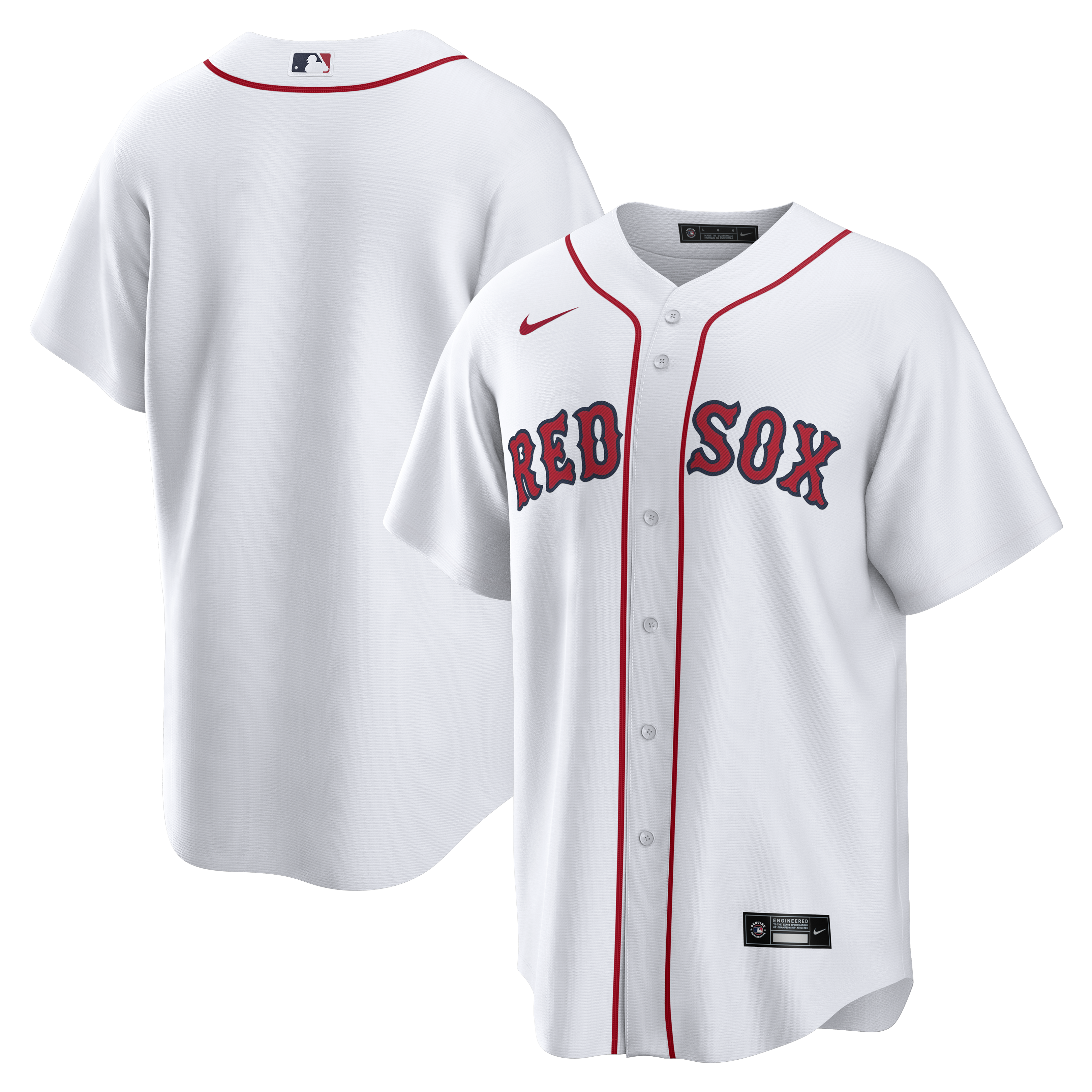 Men s Boston Red Sox Nike White Home Replica Team Jersey Official Team Jersey Sports Fan Apparel Official NFL Team Jersey Football Fan Apparel