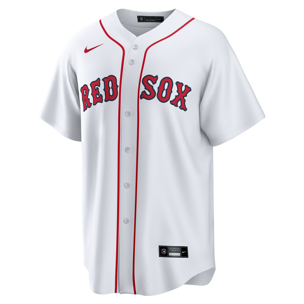Men s Boston Red Sox Nike White Home Replica Team Jersey Official Team Jersey Sports Fan Apparel Official NFL Team Jersey Football Fan Apparel