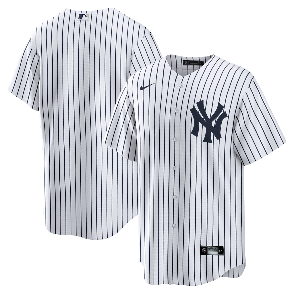 Men s New York Yankees Nike White Home Replica Blank Team Jersey Official Team Jersey Sports Fan Apparel Official NFL Team Jersey Football Fan Apparel
