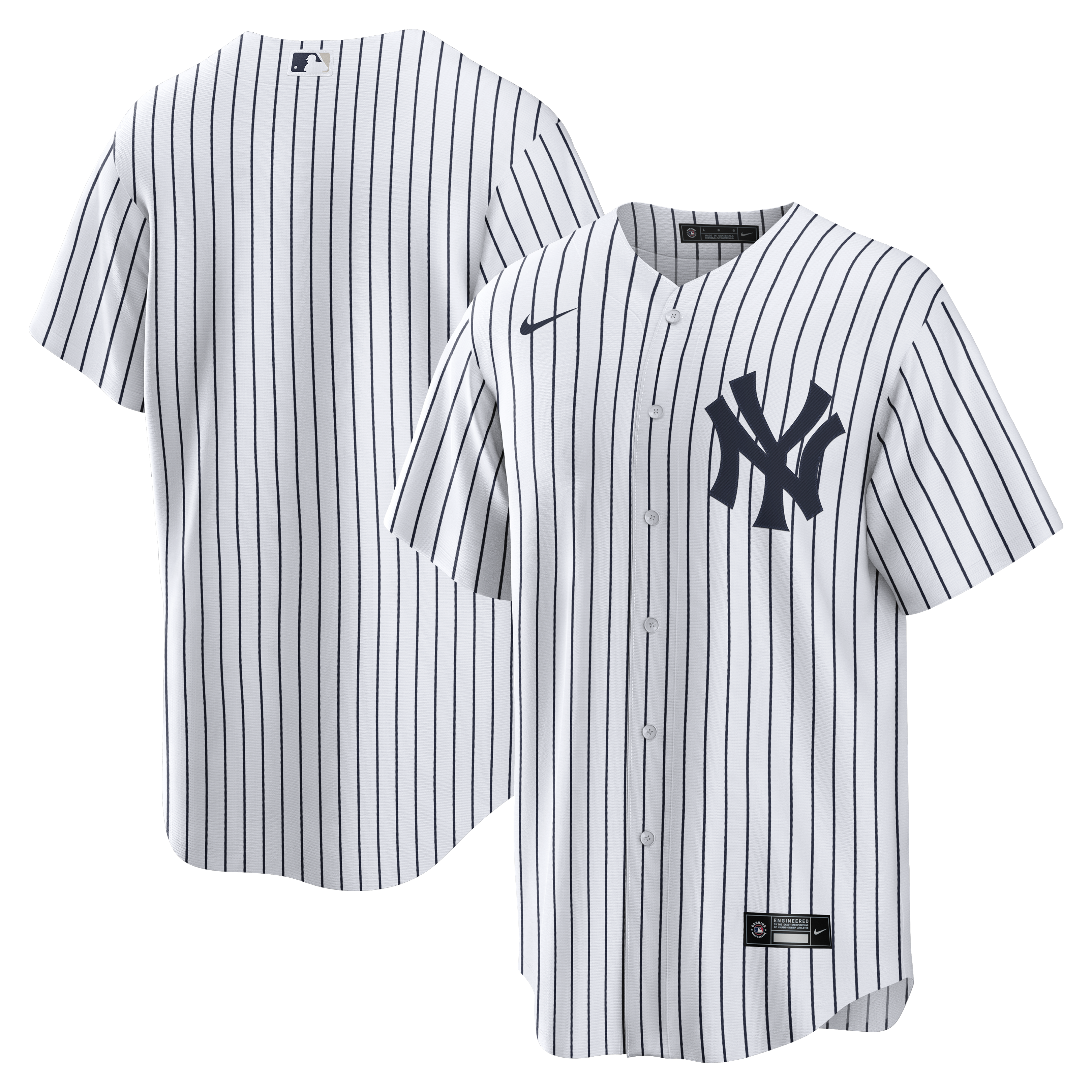 Men s New York Yankees Nike White Home Replica Blank Team Jersey Official Team Jersey Sports Fan Apparel Official NFL Team Jersey Football Fan Apparel