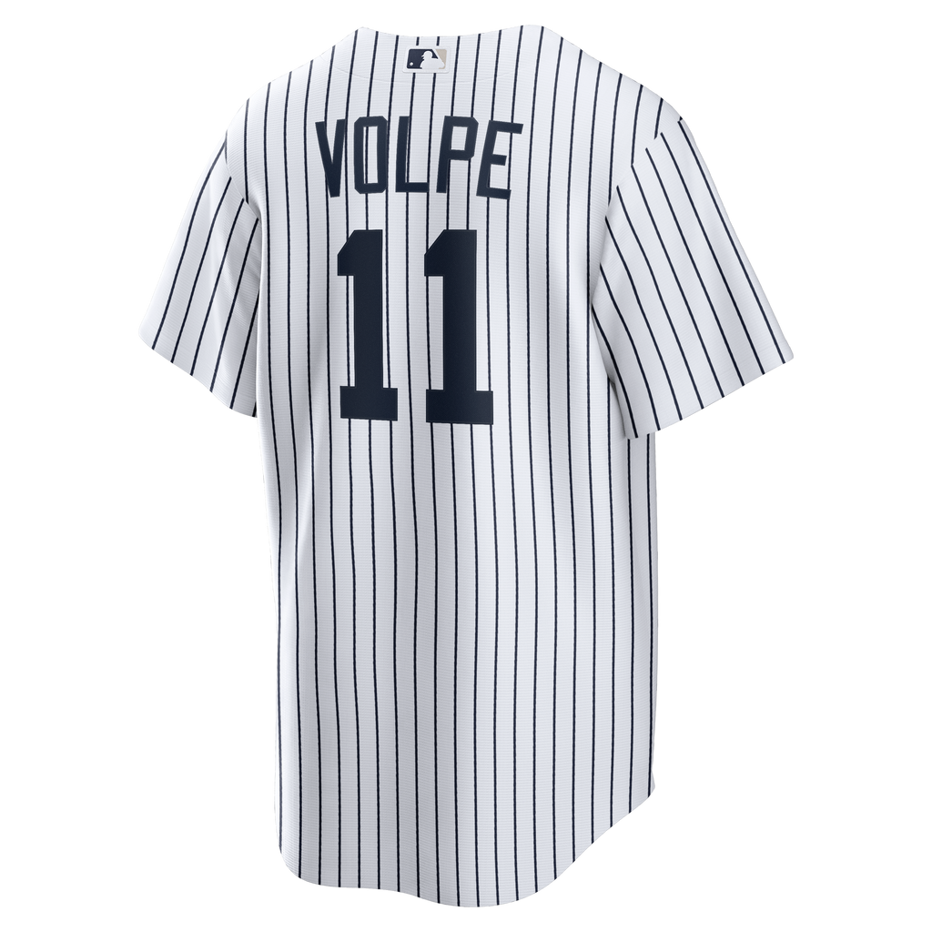 Men s Anthony Volpe New York Yankees Nike Home White Replica Jersey Official Team Jersey Sports Fan Apparel Official NFL Team Jersey Football Fan